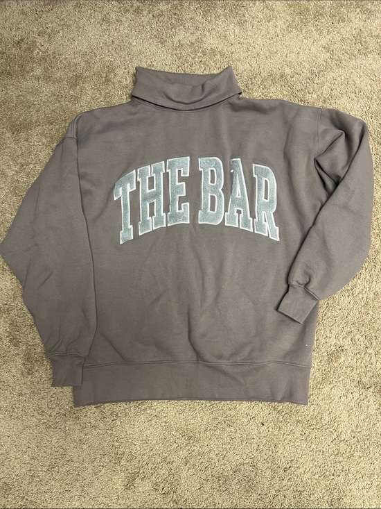 The Bar Tops - THE BAR cinder/gray Turtleneck Sweatshirt -  S